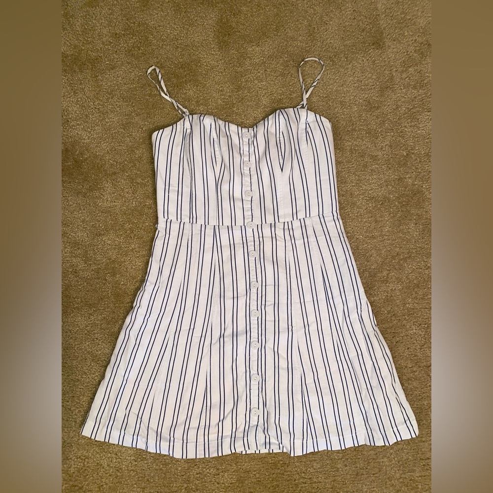 KIMCHIBLUE Mini Striped Dress with Spaghetti Straps